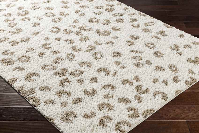 Mycal Modern Dark Brown/Cream Area Rug