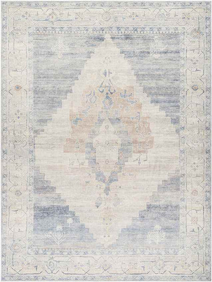 Luca Traditional Denim/Navy Area Rug - Becki Owens x Livabliss