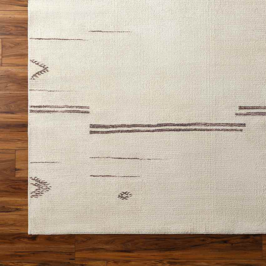 Rivi Global Dark Brown/Beige Area Rug - Becki Owens x Livabliss