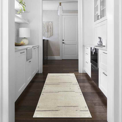 Rivi Global Dark Brown/Beige Area Rug - Becki Owens x Livabliss