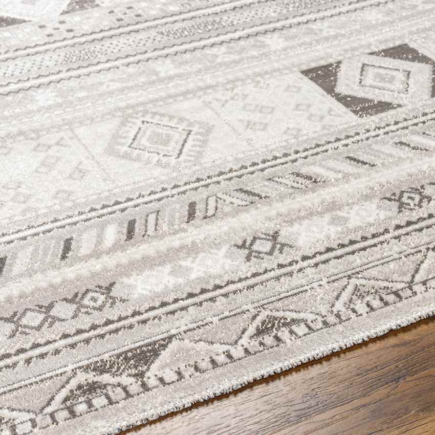 Keara Global Taupe/Ivory Area Rug
