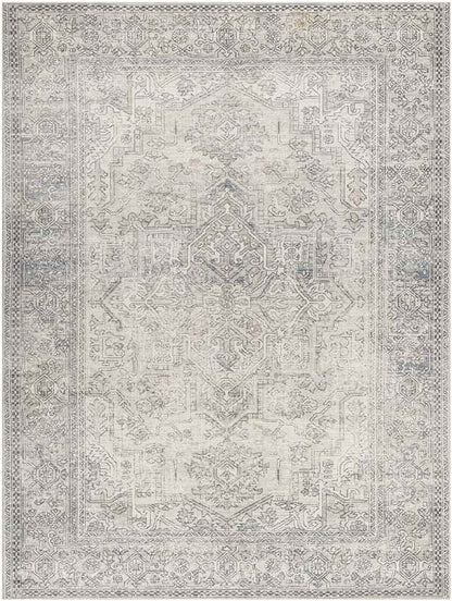 Margot Traditional Navy/Cream Area Rug - Becki Owens x Livabliss