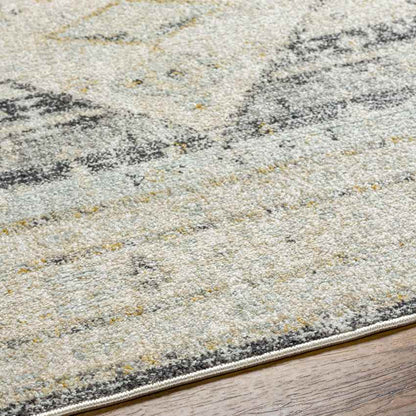 Javonte Traditional Light Beige/Pale Blue Area Rug