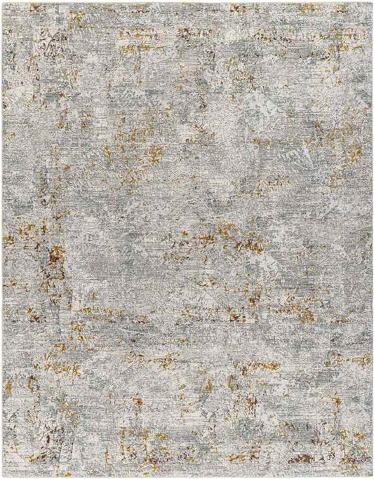 Latessa Modern Burnt/Medium Gray Area Rug