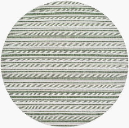 Pau Global Moss Green Area Rug