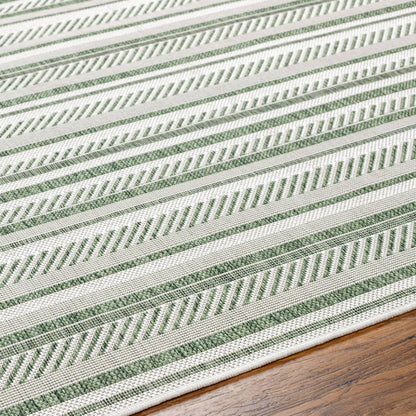Pau Global Moss Green Area Rug