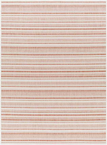 Pau Global Coral Pink Area Rug