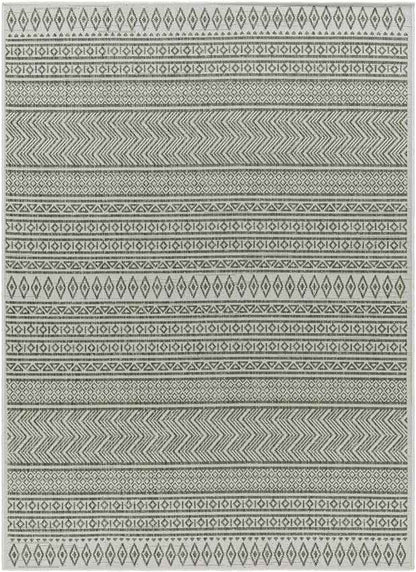 Antibes Global Olive Green/Beige Area Rug