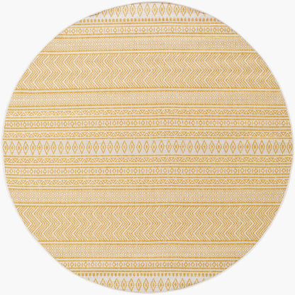 Antibes Global Saffron/Beige Area Rug