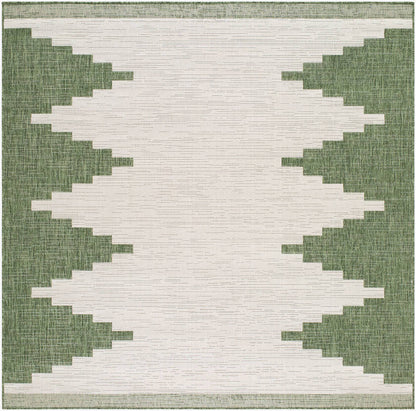 Wolfheze Global Olive/Gray Area Rug