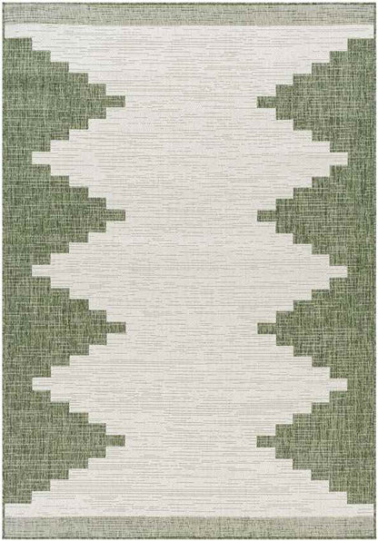 Wolfheze Global Olive/Gray Area Rug