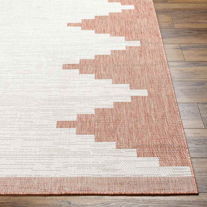 Wolfheze Global Coral/Gray Area Rug