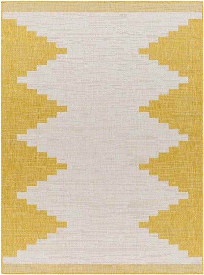 Wolfheze Global Amber/Gray Area Rug