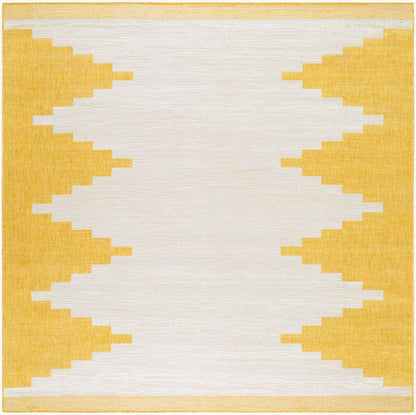 Wolfheze Global Amber/Gray Area Rug