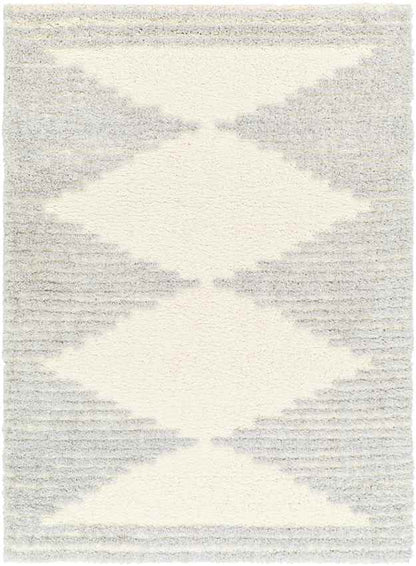 Shrena Global Gray/Cream Area Rug