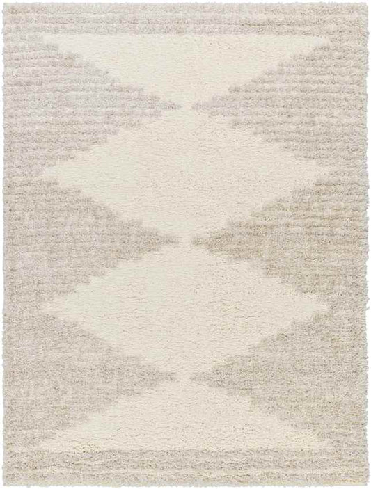 Shrena Global Brown/Cream Area Rug