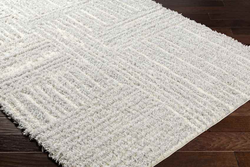 Aubree Modern Light Gray/Cream Area Rug