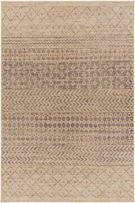 Shamonique Cottage Pecan/Hickory Washable Area Rug
