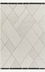 Lenamarie Modern Beige/Black Area Rug