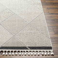 Lenamarie Modern Beige/Black Area Rug
