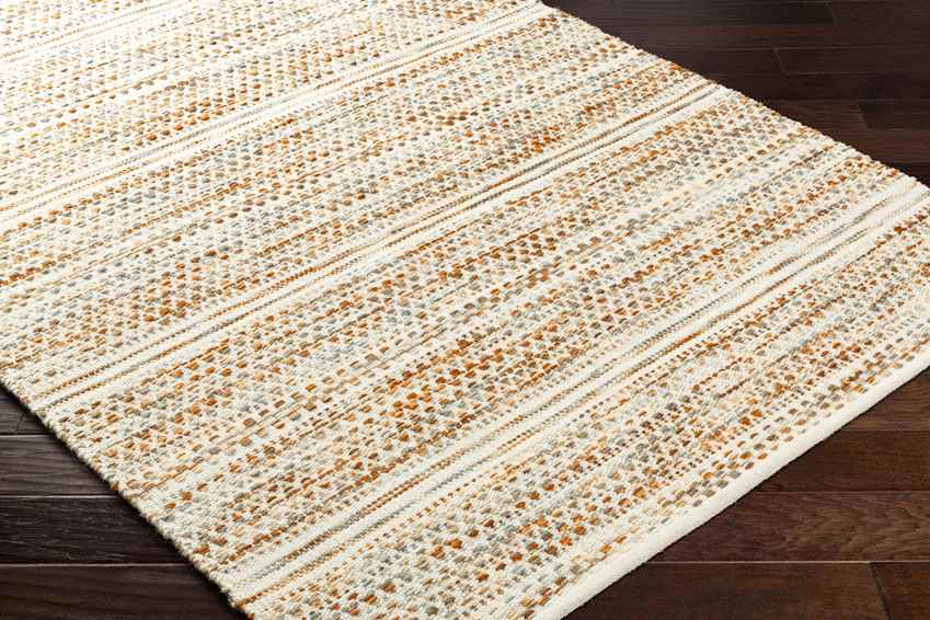 Marie Global Burnt Orange Area Rug