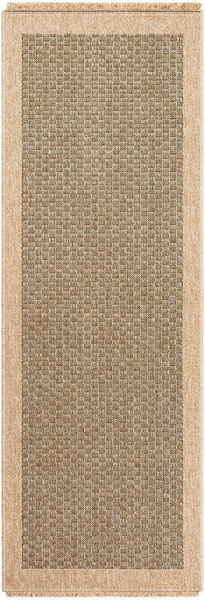 Jahmel Cottage Beige/Dark Brown Area Rug