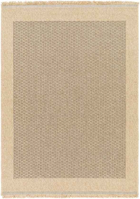 Jahmel Cottage Beige/Dark Brown Area Rug