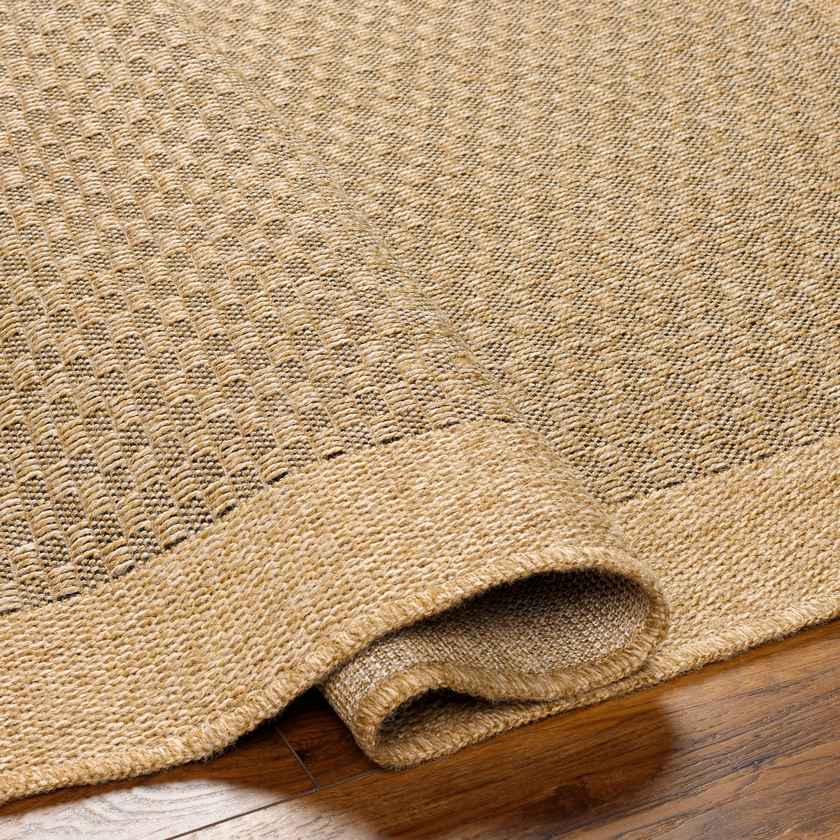 Jahmel Cottage Beige/Dark Brown Area Rug