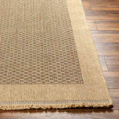 Jahmel Cottage Beige/Dark Brown Area Rug