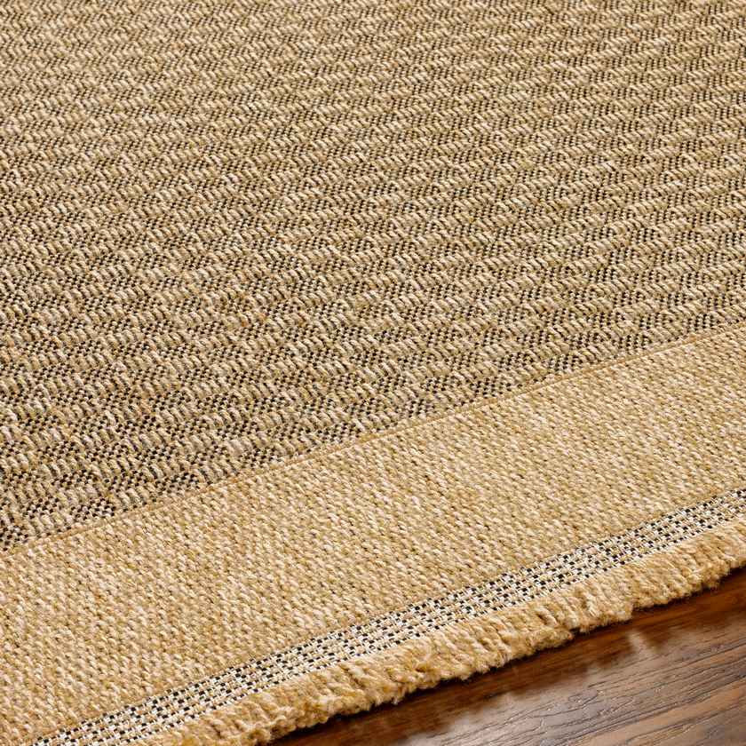 Jahmel Cottage Beige/Dark Brown Area Rug