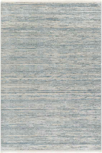Damica Modern Dark Teal Area Rug