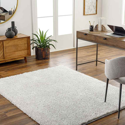 Charon Modern Silver Gray Area Rug