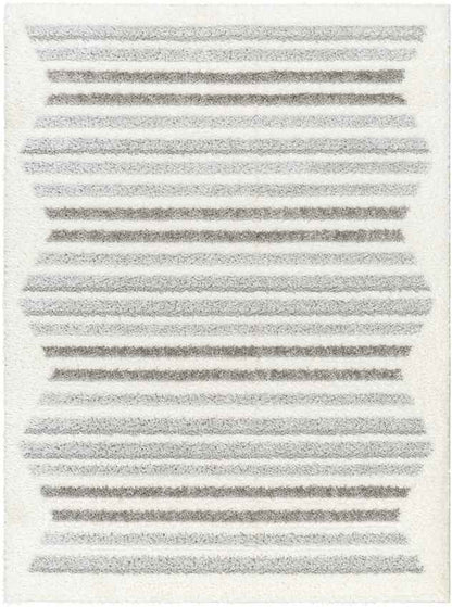 Candyse Modern Cream/Gray Area Rug