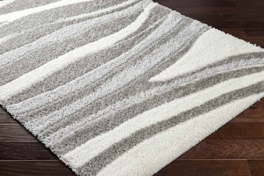Nabila Modern Dark Brown/Gray Area Rug