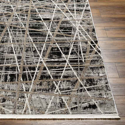 Terelle Modern Black Area Rug