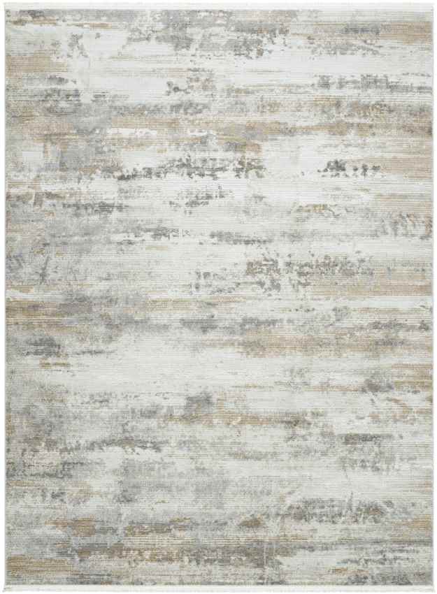 Kae Modern Brown/Cobalt Area Rug