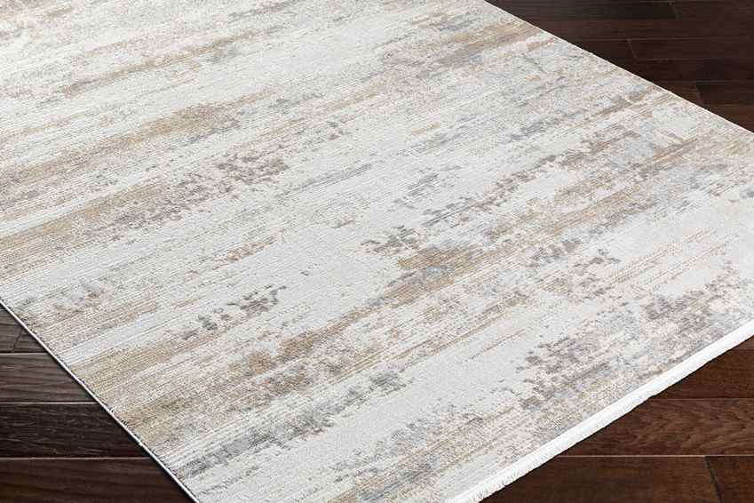 Kae Modern Brown/Cobalt Area Rug