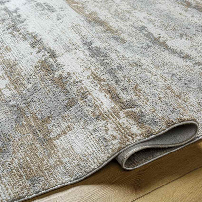 Kae Modern Brown/Cobalt Area Rug