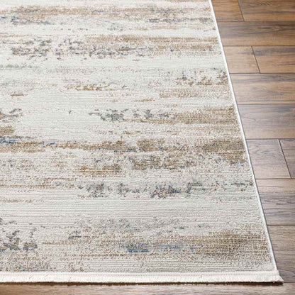 Kae Modern Brown/Cobalt Area Rug
