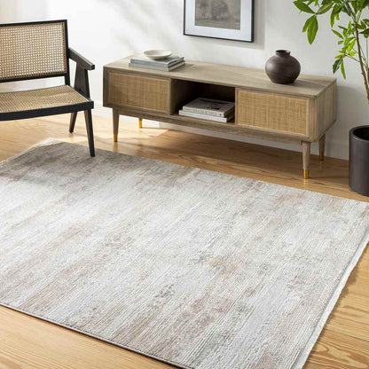 Kae Modern Brown/Cobalt Area Rug
