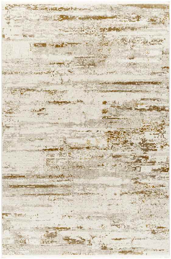 Shantella Modern Camel/Off-White Area Rug