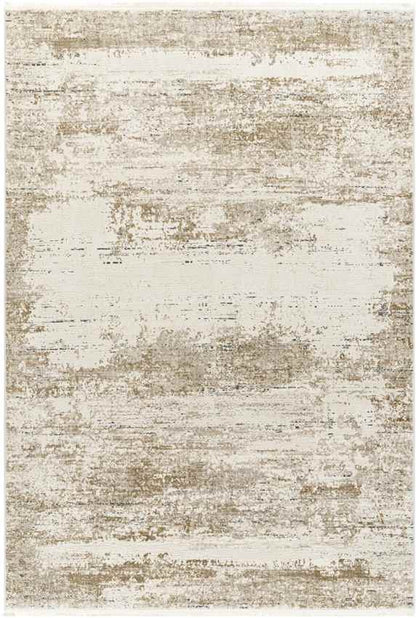 Stephanee Modern Brown/Off-White/Dark Brown Area Rug