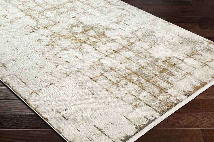 Claudia Modern Off-White/Brown Area Rug
