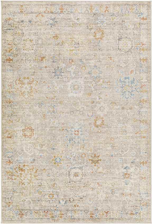 Arti Traditional Camel/Burnt Orange Area Rug