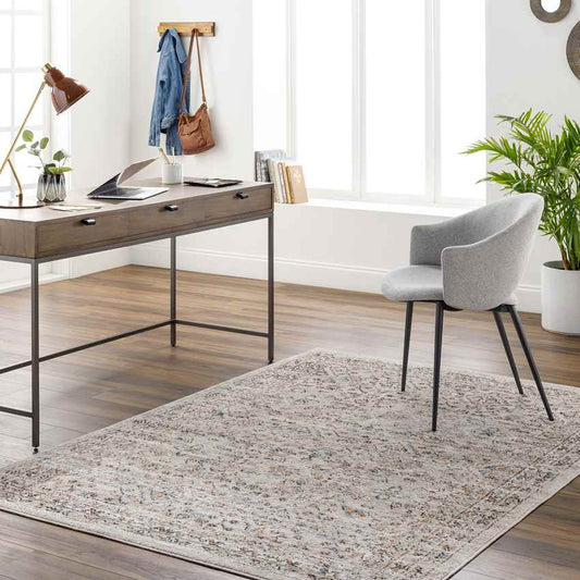 Jerime Traditional Mocha Area Rug