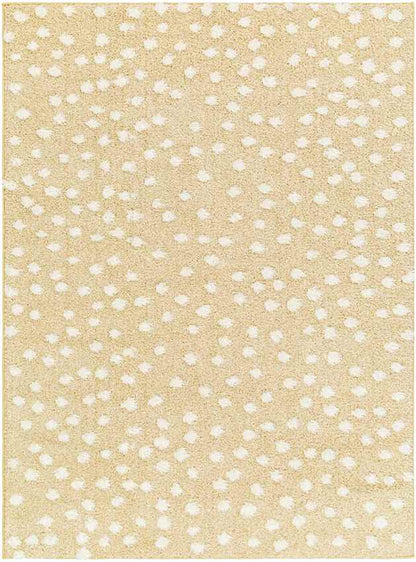 Nyisha Modern Saffron/Ivory Area Rug