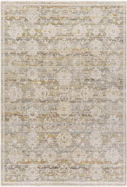 Brendalee Traditional Dark Brown Area Rug