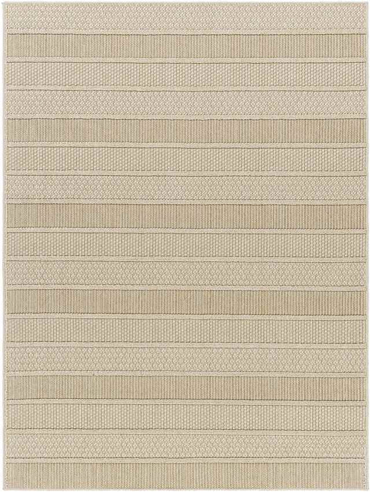 Taurean Modern Beige/White Area Rug