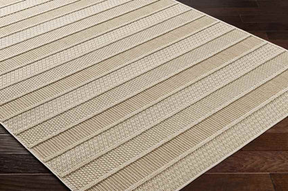 Taurean Modern Beige/White Area Rug
