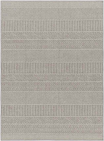 Darron Modern Medium Gray/Cream Area Rug